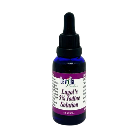 Lugol's 5% Iodine Solution     1 oz/ 30m